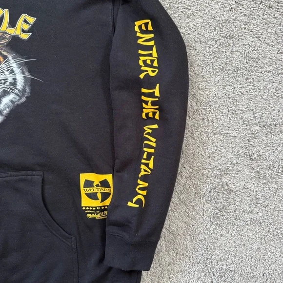 🔴Wu-Tang Hoodie Size XL Tiger Style Mitchell & Ness WuTang Clan Gza Raekwon - Picture 5 of 14
